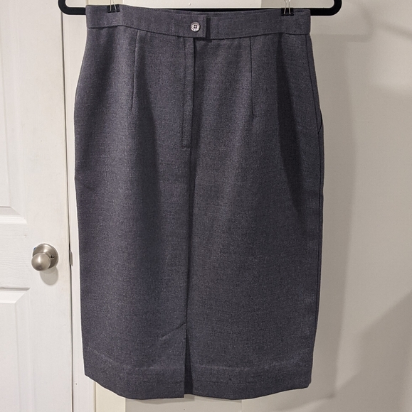 Vintage (1949-1953) grey skirt - Picture 5 of 8
